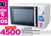 Logik 20Ltr Microondas Manual P70H20L-SEW
