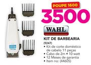 Wahl 11 Pecas Kit de Barberia 9247