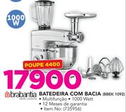 Brabantia 1000W Batedeira com Bacia BBEK 1092