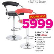 Banco de bar Lola-cada