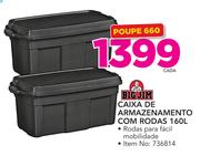 Big Jim Caixa De Armazenamento Com rodas 160 Ltr-cada