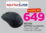 Ultra-Link Mouse Optico Sem Fio UL-WM602B