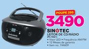 Sinotec Leitor de CD/Radio PC-9261