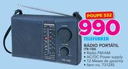 Telefunken Rádio Portátil TR-100