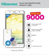 Hisense Dual Sim Smartphone Infinity U989 Plus Speaker & Phone Cover