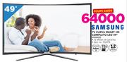 Samsung TV Curva Smart HD Completo LED 49" 49K6500