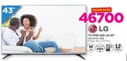 LG TV FHD LED LG 43" 43LH510V FB