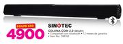Sinotec Coluna Com 2.0 SBS-201