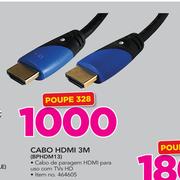 Ellies cabo HDMI 3M BPHDM13