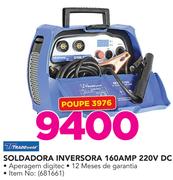 Tradeweld soldadora inversora 160 AMP 220V DC
