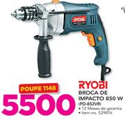 Ryobi broca de impacto 850W PD-852VRRyobi broca de impacto 850W PD-852VR