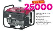 Ryobi Gerador 2.7KW RG-2700