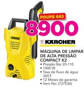 Karcher Maquina de Limpar de Alta pressao compact K2