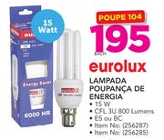 Eurolux Lâmpada Poupança de Energia-Each