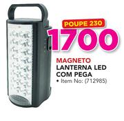 Magneto Lanterna LED Com pega