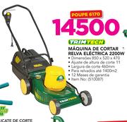 Trimtech Máquina de Cortar Relva Eléctrica 2200W