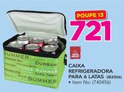 Out & About caixa refrigeradora para 6 latas  IB2006
