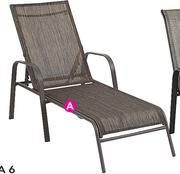 Lounger em textileno