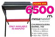 Mega Máster churrasqueira Barrel 700