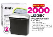 Logik Máquina de cortar papel-cada