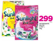 Sunlight Detergente em po 2 em 1-2Kg cada