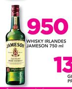 Whisky Irlandês Jameson-750ml