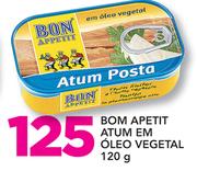 Bom Apetit Atum em Óleo Vegetal-120g