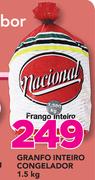 Frango Inteiro Congelado-1.5Kg