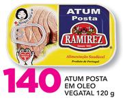 Atum Posta em Óleo Vegetal-120g