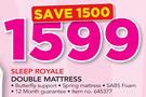 Sleep Royale Double Mattress