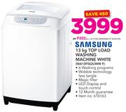 Samsung 13Kg Top Load Washing Machine White WA13F5S2UWW F