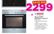 Bosch 60Cm Oven Metallic HEN201E2