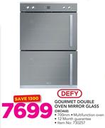 Defy Gourmet Double Oven Mirror Glass DBO468