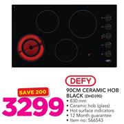 Defy 90Cm Ceramic Hob Black DHD390