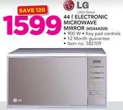 LG 44Ltr Electronic Microwave Mirror MS4440SR