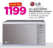 LG 30Ltr Electronic Microwave MS3040S