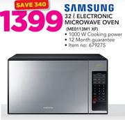 Samsung 32Ltr Electronic Microwave Oven ME0113M1 XF