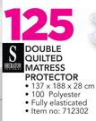Sheraton Double Quilted Mattress Protector With Plus Sheraton Pillow Protect Quilt