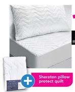 Sheraton Single Quilted Mattress Protector 