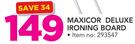 Maxicor Deluxe Ironing Board