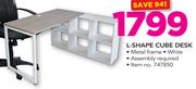L-Shape Cube Desk