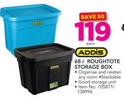 Addis 68Ltr Roughtote Storage Box-Each