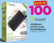 Omuvit 2500mAh Ultra Slim Powerbank