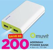 Omuvit 6000mAh Powerbank