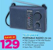 Telefunken Portable Radio TR-100