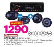Pioneer Car Bundle DXT-X1969UB