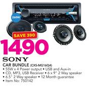 Sony Car Bundle CXS-MG16Q4