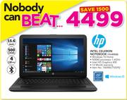 HP Intel Celeron Notebook 15-AY032