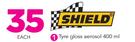 Shield Tyre Gloss Aerosol-400ml