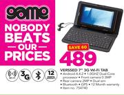 Verssed 7" 3G Wi-Fi Tab